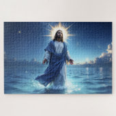 Das Wunder Jesu Christi - Seelenfrieden Puzzle (Horizontal)