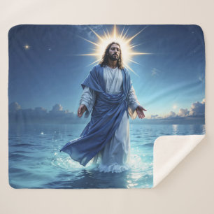 Das Wunder Jesu Christi - Seelenfrieden Sherpadecke