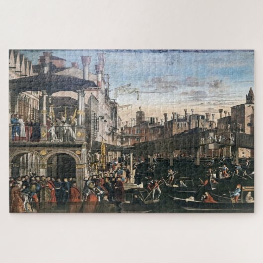 Das Wunder von Rialto: Vittore Carpaccio Puzzle (Horizontal)