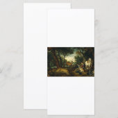 Das Wunder von Saint Hubert von Peter Paul Rubens (Vorne/Hinten)