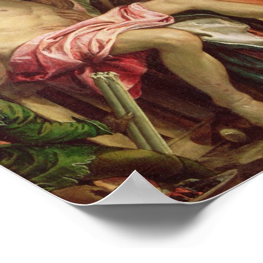 Das Wunder von St. Barnabas, c.1566 Poster (Ecke)