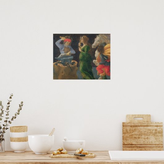 Das Wunder von St. Eligius, Predella-Tafel aus dem Poster (Küche)