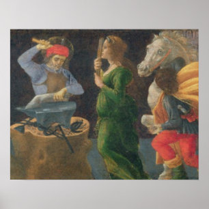 Das Wunder von St. Eligius, Predellaplatte vom Th Poster