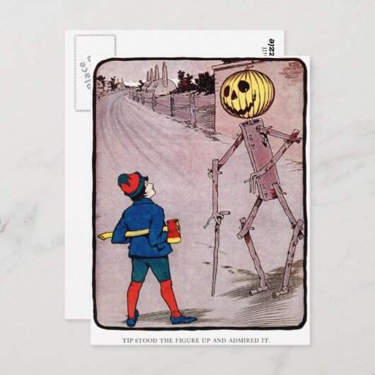 Das wunderbare Land der Oz Postkarte (Vorne/Hinten)