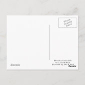 Das wunderbare Land der Oz Postkarte (Rückseite)