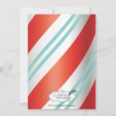 Das wunderbarste Weihnachtsfest-Party Einladung (Rückseite)