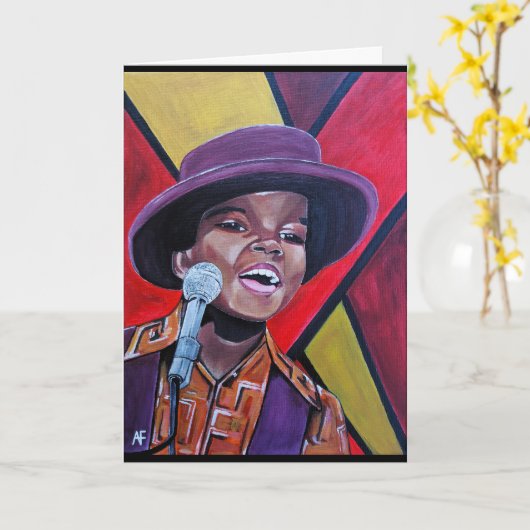 Das Wundergemälde von Alfred Fox Karte (Gelbe Blume)