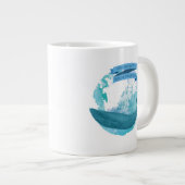 Das wunderschöne Erlebnisthema Ozean Jumbo-Tasse (Vorderseite Rechts)