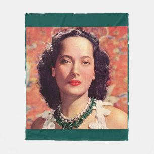 das wunderschöne Merle Oberon Fleecedecke