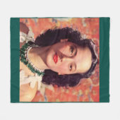 das wunderschöne Merle Oberon Fleecedecke (Vorderseite (Horizontal))