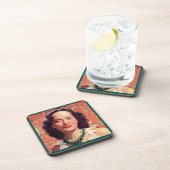 das wunderschöne Merle Oberon Getränkeuntersetzer (Rechte Seite)