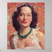 das wunderschöne Merle Oberon Poster (Vorne)
