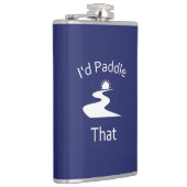 Das würde ich paddeln flachmann (Rechts)