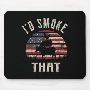 Das würde ich rauchen mousepad