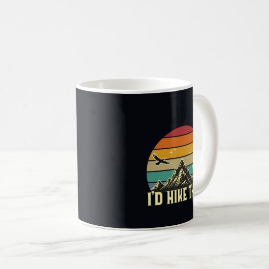 Das würde ich steigern - Retro-Wanderabenteuer Kaffeetasse (VorderseiteRechts)