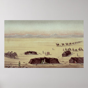 Das Wüstenlager von Sir Richard Burton Poster