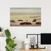 Das Wüstenlager von Sir Richard Burton Poster (Heimbüro)