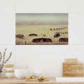 Das Wüstenlager von Sir Richard Burton Poster (Küche)