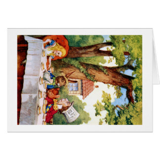 Das wütenden der Tee-Party des Hutmachers im