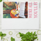 Das wütenden der Tee-Party des Hutmachers in der Küchentuch (Gefaltet)