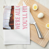 Das wütenden der Tee-Party des Hutmachers in der Küchentuch (Viertel Falte)