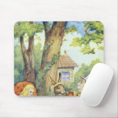 Das wütenden der Tee-Party des Hutmachers Mousepad (Mit Mouse)