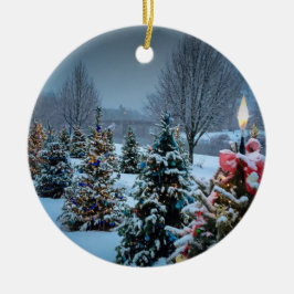 Das Yacht-Becken Keramik Ornament