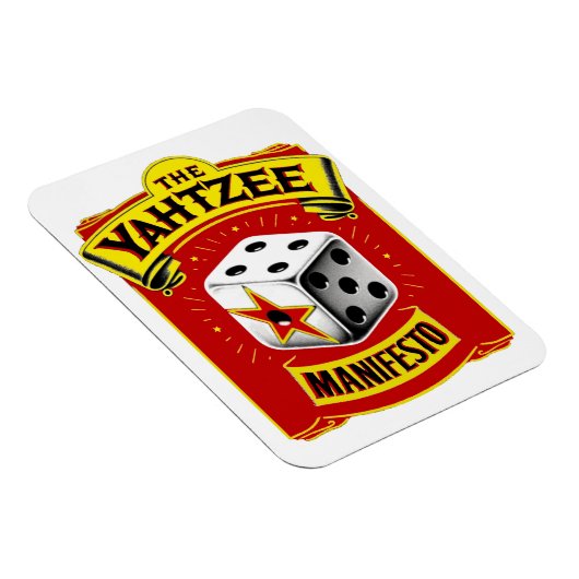 Das Yahtzee Manifesto Magnet (Rechte Seite)
