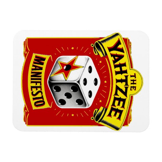Das Yahtzee Manifesto Magnet (Horizontal)