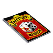 Das Yahtzee Manifesto-Notebook Notizblock (Rechte Seite)