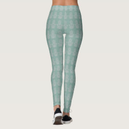 Das Yoga Studio Hamsa von Seafoam Green ist indivi Leggings