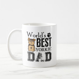 Das Yorkie der Welt beste Vater-Tasse Kaffeetasse