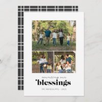 Das Zählen unserer Segnungen auf drei Foto