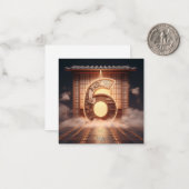 Das Zahlenspiel - Die Karte von 6 (Vorderseite/Rückseite Beispiel)