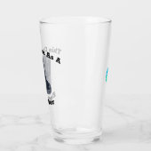 Das zählt als Bootie Beer Kayaker. Glas (Links)