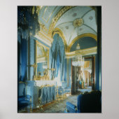 Das Zar-Schlafzimmer in den privaten Apartments Poster (Vorne)