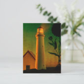 Das zauberhafte Leuchtturm Postkarte (Stehend Vorderseite)