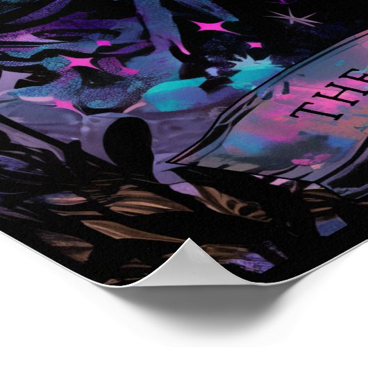 Das zauberhafte Tarot-Kartenspiel Poster (Ecke)