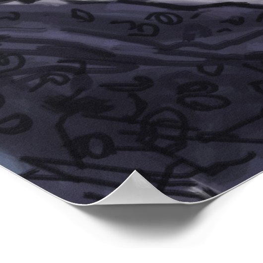 Das Zauberposter Poster (Ecke)