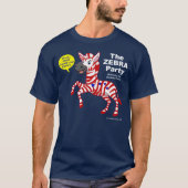 Das Zebra-Party T-Shirt (Vorderseite)