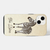 Das Zebrafarbblock iPhone Hülle (Rückseite (Horizontal))