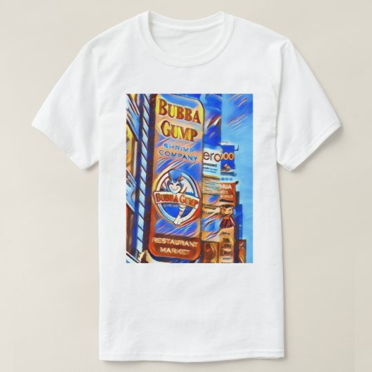 Das Zeichen Bubba Gump Shrimp Company T-Shirt (Design vorne)