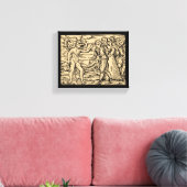 Das Zeichen der Bestie 8x10 Leinwanddruck (Insitu (Wohnzimmer))