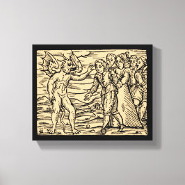 Das Zeichen der Bestie 8x10 Leinwanddruck