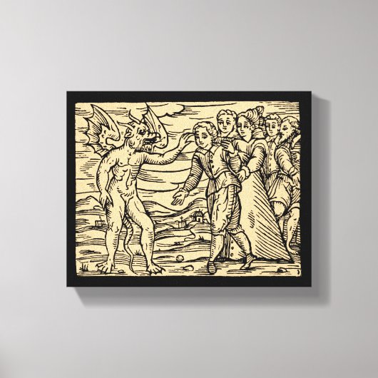 Das Zeichen der Bestie 8x10 Leinwanddruck (Vorderseite)