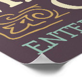 Das Zeichen der Menschenhöhle von Vater Poster (Ecke)