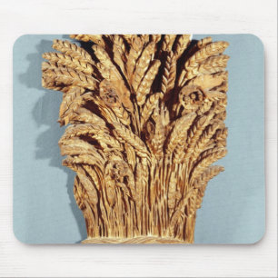 Das Zeichen des Bäckers mit den Ohren des Weizens Mousepad