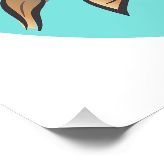 Das Zeichen des Ozeans gerettet Poster (Ecke)