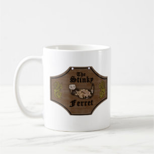 Das Zeichen des Stinky Ferret Pub Kaffeetasse