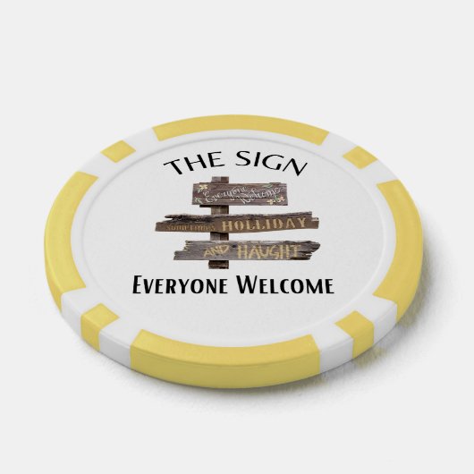 Das Zeichen Pokerchips (Einzeln)